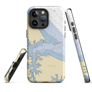 The Slips // Kinsale (Sandy Point, VA) NOAA Chart  Tough iPhone Case