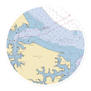 Port Kinsale Marina (Sandy Point, VA) NOAA Chart Sticker