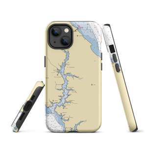 Vera's White Sands Marina (Saint Leonard, MD) NOAA Chart  Tough iPhone Case