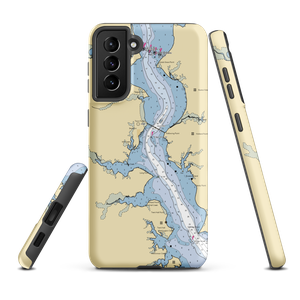 Desoto's Landing Marina (Benedict, MD) NOAA Chart Samsung Phone Case