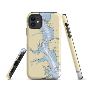 Desoto's Landing Marina (Benedict, MD) NOAA Chart  Tough iPhone Case