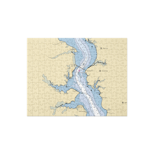 Desoto's Landing Marina (Benedict, MD) NOAA Chart Jigsaw Puzzle