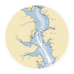 Desoto's Landing Marina (Benedict, MD) NOAA Chart Sticker