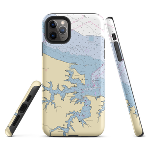 Krentz Marine Railway (Lottsburg, VA) NOAA Chart  Tough iPhone Case