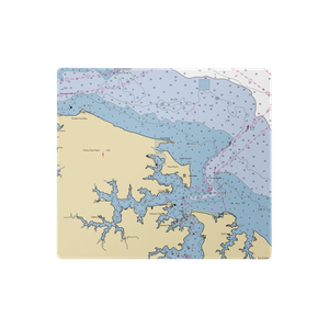 Krentz Marine Railway (Lottsburg, VA) NOAA Chart  Gaming Mouse Pad