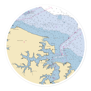 Krentz Marine Railway (Lottsburg, VA) NOAA Chart Sticker