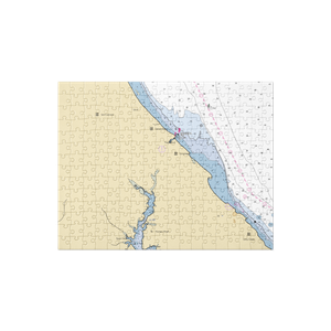 Flag Harbor Boat Yard (Lusby, MD) NOAA Chart Jigsaw Puzzle