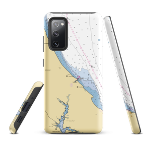 Flag Harbor Yacht Haven (Lusby, MD) NOAA Chart Samsung Phone Case