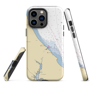 Flag Harbor Yacht Haven (Lusby, MD) NOAA Chart  Tough iPhone Case