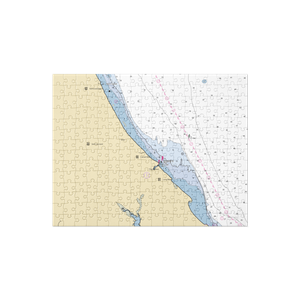 Flag Harbor Yacht Haven (Lusby, MD) NOAA Chart Jigsaw Puzzle