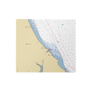 Flag Harbor Yacht Haven (Lusby, MD) NOAA Chart  Gaming Mouse Pad