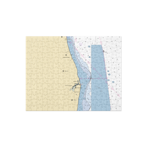 Breezy Point Marina (Chesapeake Beach, MD) NOAA Chart Jigsaw Puzzle