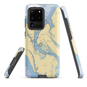 Slaughter Creek Marina at Taylors Island (Taylors Island, MD) NOAA Chart Samsung Phone Case