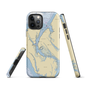 Slaughter Creek Marina at Taylors Island (Taylors Island, MD) NOAA Chart  Tough iPhone Case