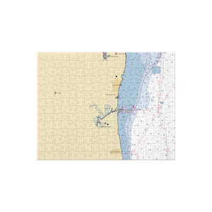 Abner's Crabhouse (Friendship, MD) NOAA Chart Jigsaw Puzzle