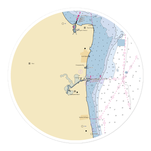 Abner's Crabhouse (Friendship, MD) NOAA Chart Sticker