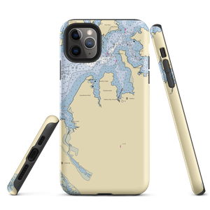 Madison Bay Campground & Marina (Woolford, MD) NOAA Chart  Tough iPhone Case