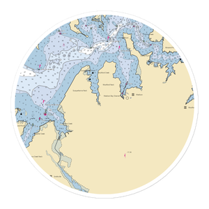 Madison Bay Campground & Marina (Woolford, MD) NOAA Chart Sticker