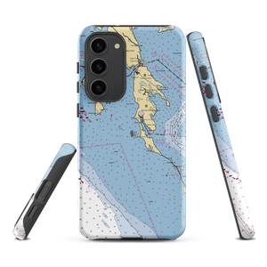 PL Jones Boatyard & Marina (Fishing Creek, MD) NOAA Chart Samsung Phone Case