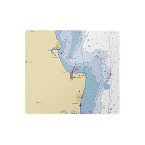 Herring Bay Yacht Club (Friendship, MD) NOAA Chart  Gaming Mouse Pad