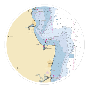 Herring Bay Yacht Club (Friendship, MD) NOAA Chart Sticker