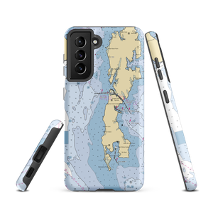 Wylder Hotel Tilghman Island (Tilghman, MD) NOAA Chart Samsung Phone Case