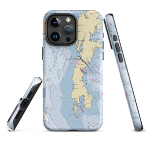 Wylder Hotel Tilghman Island (Tilghman, MD) NOAA Chart  Tough iPhone Case