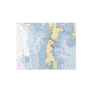 Wylder Hotel Tilghman Island (Tilghman, MD) NOAA Chart Jigsaw Puzzle