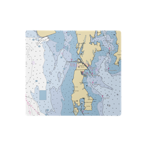 Wylder Hotel Tilghman Island (Tilghman, MD) NOAA Chart  Gaming Mouse Pad