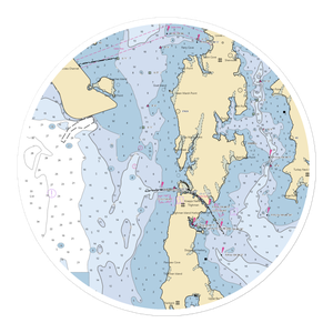 Tilghman Island Marina (Tilghman, MD) NOAA Chart Sticker