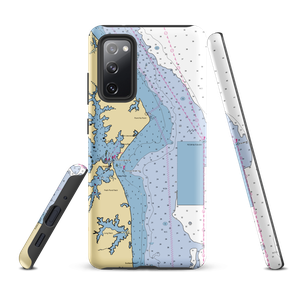 Seaside View Recreation Park (Saint Inigoes, MD) NOAA Chart Samsung Phone Case