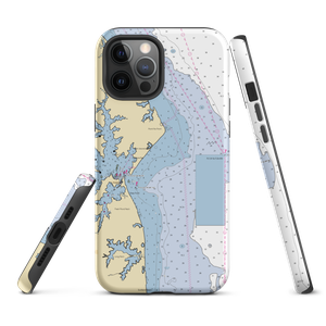 Seaside View Recreation Park (Saint Inigoes, MD) NOAA Chart  Tough iPhone Case