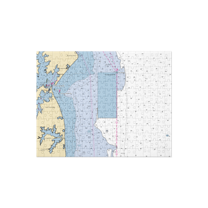 Drury's Marina (Ridge, MD) NOAA Chart Jigsaw Puzzle