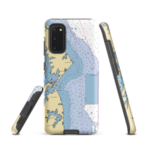 Blu Haven Piers (Saint Inigoes, MD) NOAA Chart Samsung Phone Case