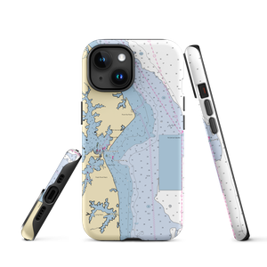 Blu Haven Piers (Saint Inigoes, MD) NOAA Chart  Tough iPhone Case