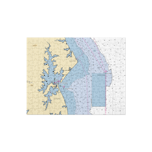 Blu Haven Piers (Saint Inigoes, MD) NOAA Chart Jigsaw Puzzle