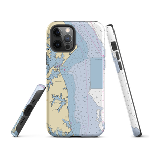 Corinthian Yacht Club (Saint Inigoes, MD) NOAA Chart  Tough iPhone Case