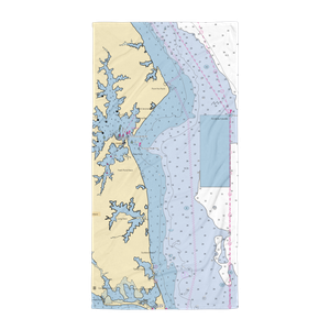 Corinthian Yacht Club (Saint Inigoes, MD) NOAA Chart Towel