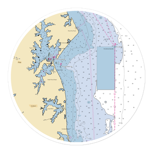 Corinthian Yacht Club (Saint Inigoes, MD) NOAA Chart Sticker