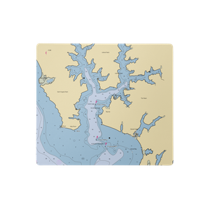 Point Lookout Marina (Saint Inigoes, MD) NOAA Chart  Gaming Mouse Pad