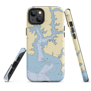 Pier450 (Saint Inigoes, MD) NOAA Chart  Tough iPhone Case