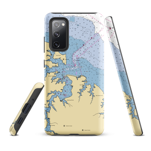 Lewisetta Marina (Lottsburg, VA) NOAA Chart Samsung Phone Case