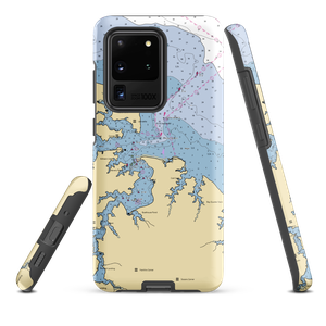 Lewisetta Marina (Lottsburg, VA) NOAA Chart Samsung Phone Case