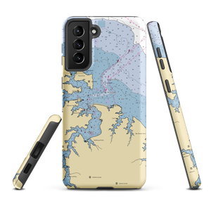 Lewisetta Marina (Lottsburg, VA) NOAA Chart Samsung Phone Case