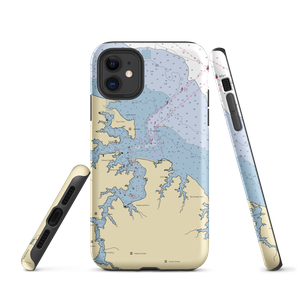 Lewisetta Marina (Lottsburg, VA) NOAA Chart  Tough iPhone Case