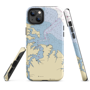 Lewisetta Marina (Lottsburg, VA) NOAA Chart  Tough iPhone Case