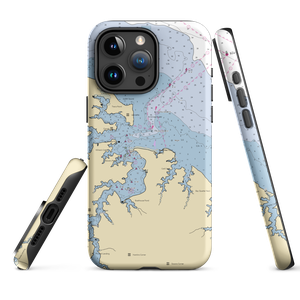 Lewisetta Marina (Lottsburg, VA) NOAA Chart  Tough iPhone Case