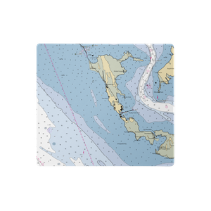 Rippons Harbor Marina (Fishing Creek, MD) NOAA Chart  Gaming Mouse Pad