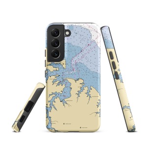 Coan River Marina (Lottsburg, VA) NOAA Chart Samsung Phone Case