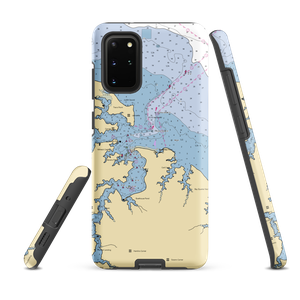 Coan River Marina (Lottsburg, VA) NOAA Chart Samsung Phone Case